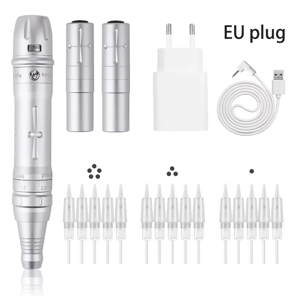 New Wireless PMU Machine Permanent Makeup Kits, Tattoo Pen for Lip/Eyeliner / Eyebrows Microshading Microblading Tattoo Kits