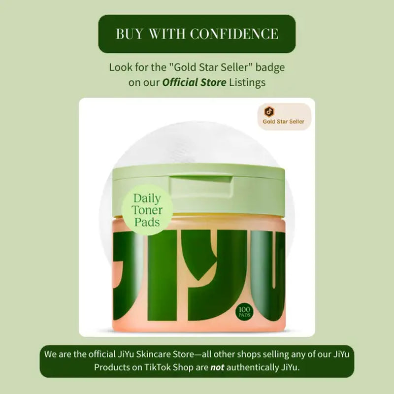 Jiyu Korean Skincare (2-PACK) - Anti-Aging, Dark Spot & Wrinkle Minimizing Toner Pads with Centella Asiatica, Snail Mucin, Niacinamide - 200 Ct.