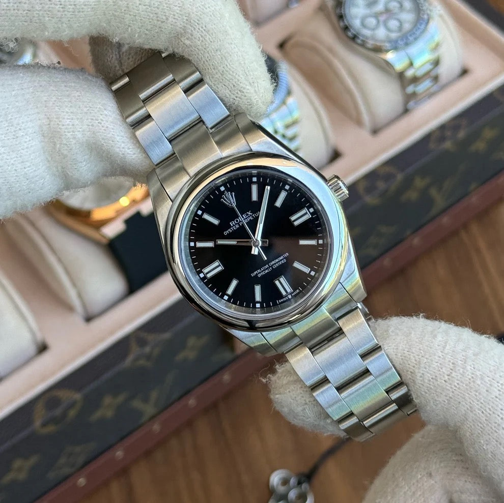 Rolex Oyster Perpetual Black Dial