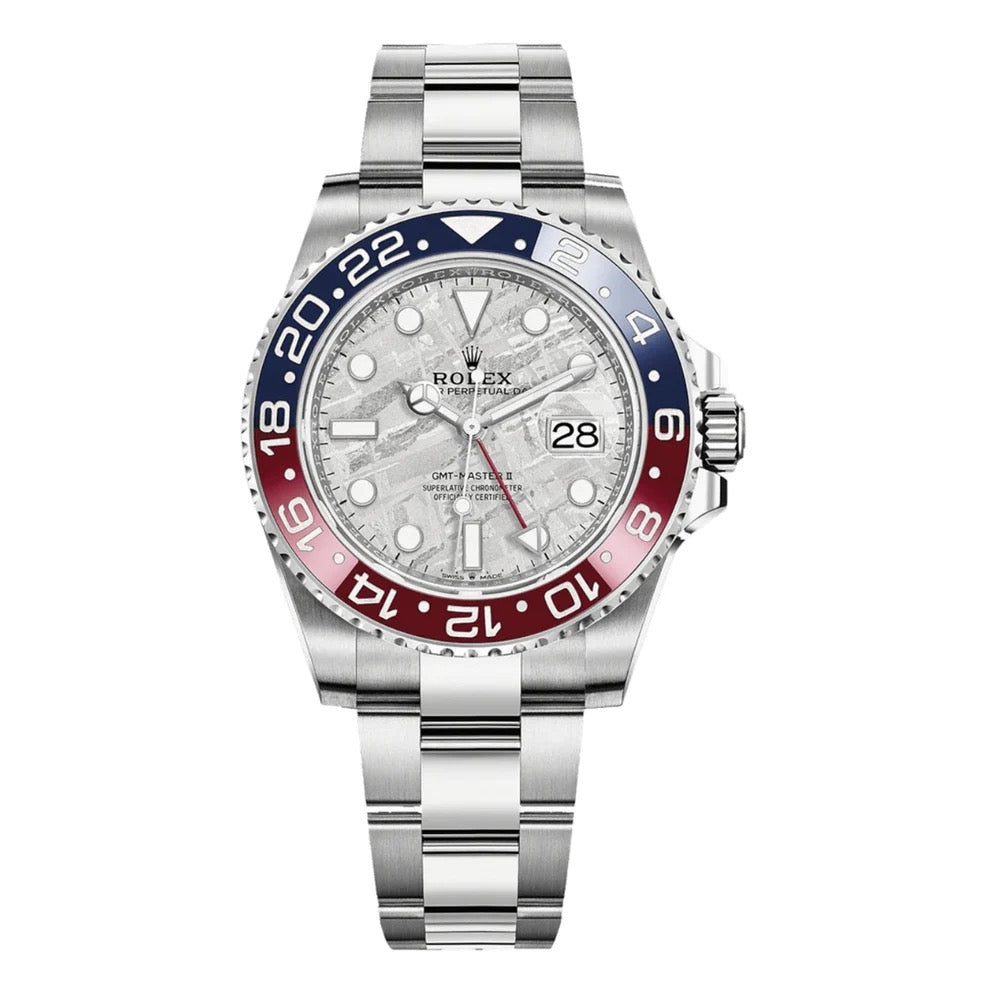 GMT-Master II "Superman" Oystersteel - Meteorite Dial Blue & Red Bezel Oyster