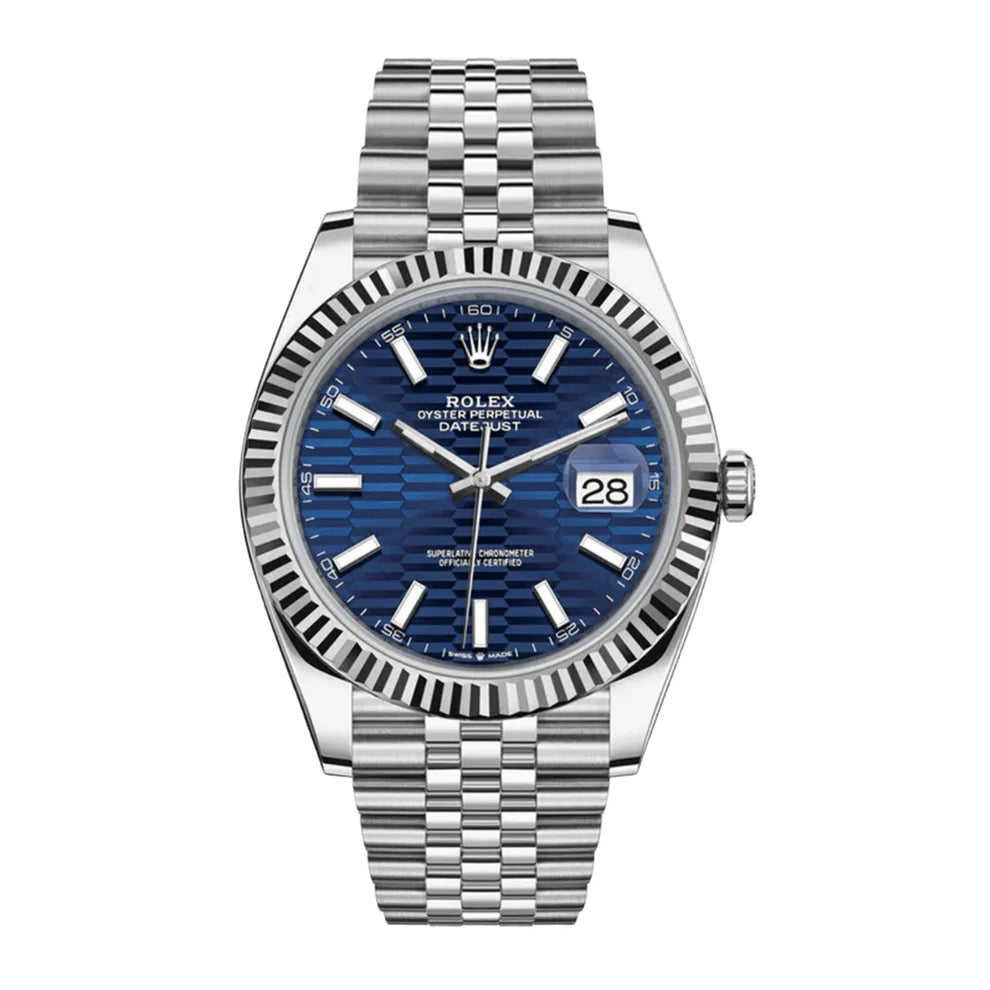 Datejust Oystersteel - Blue Dial Jubilee