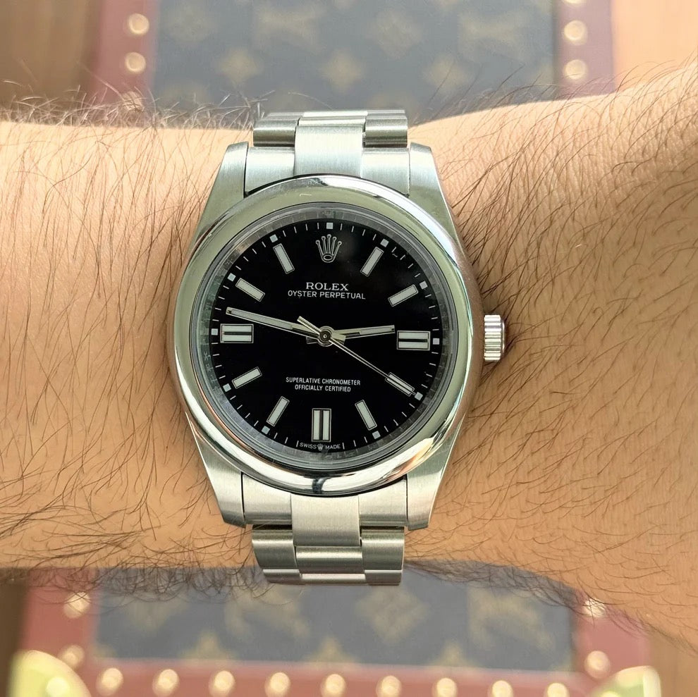 Rolex Oyster Perpetual Black Dial