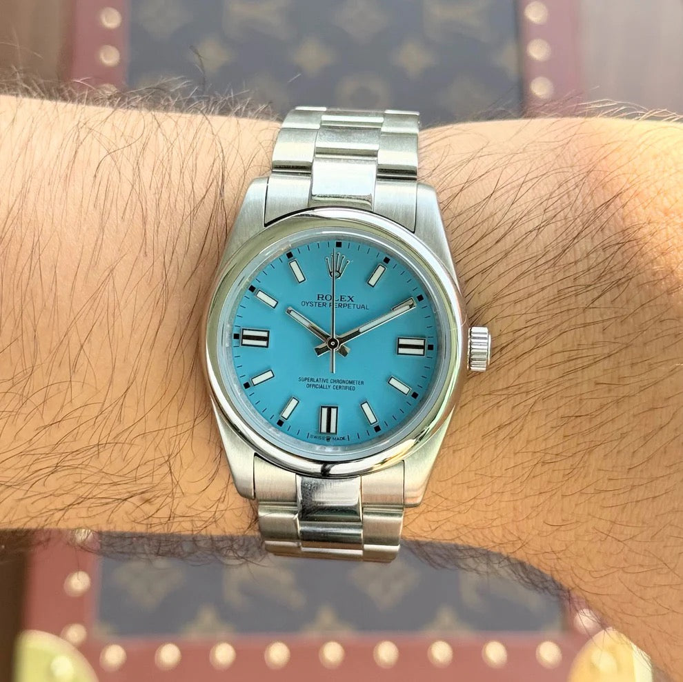 Rolex Oyster Perpetual Tiffany Dial