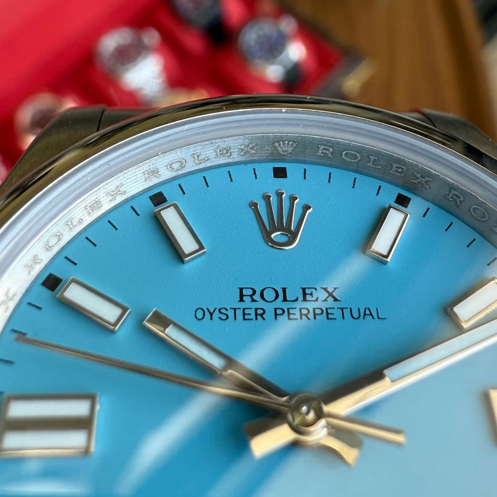 Rolex Oyster Perpetual Tiffany Dial