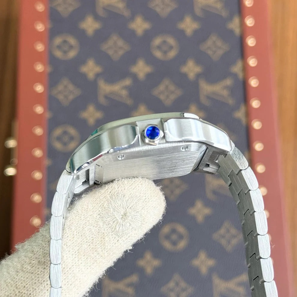 Santos Steel – Blue Dial