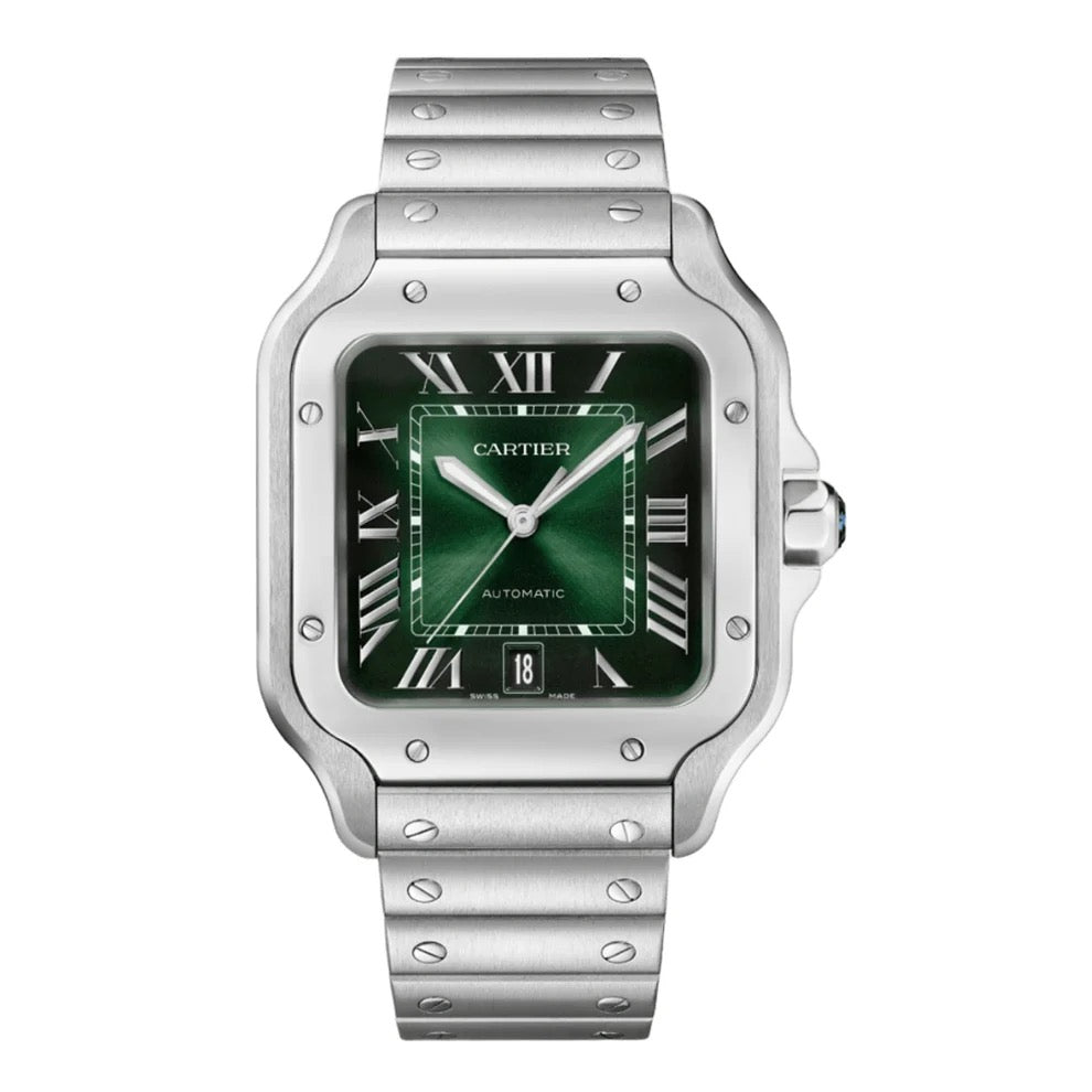 Santos Steel – Green Dial