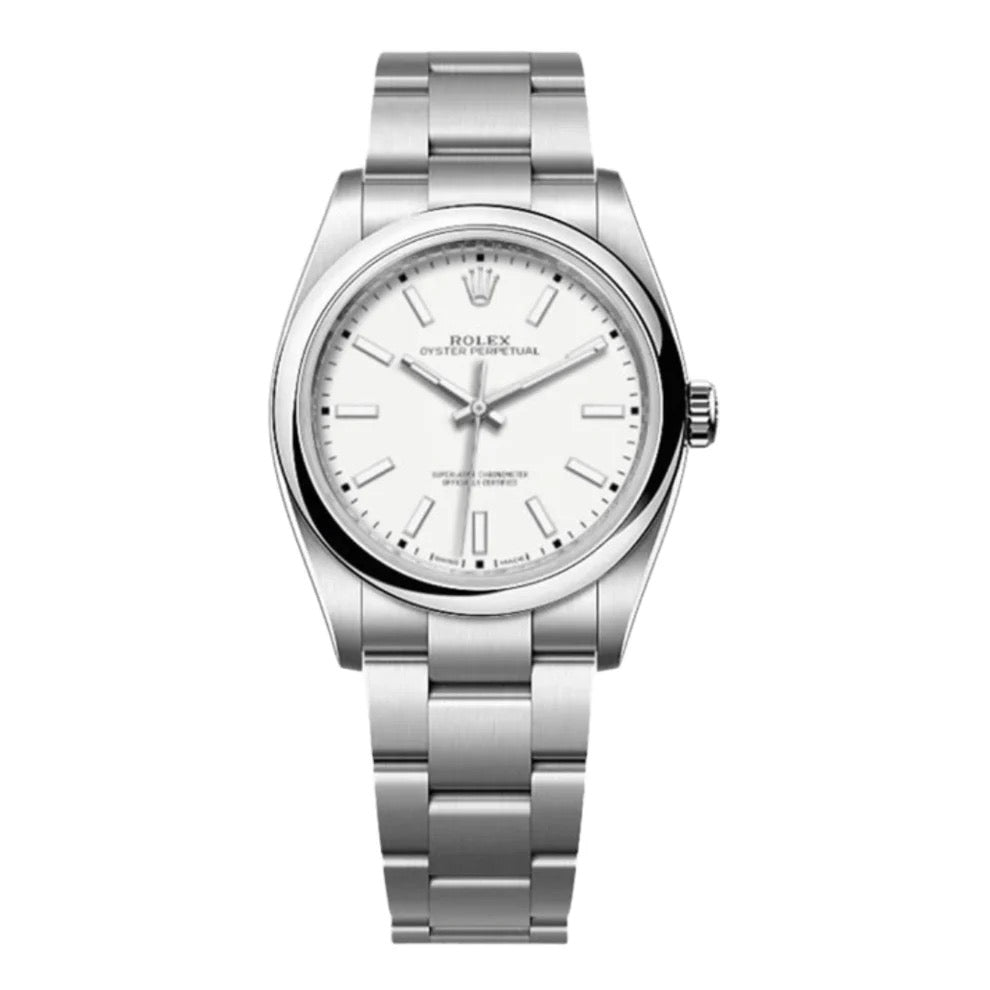 Rolex Oyster Perpetual White Dial