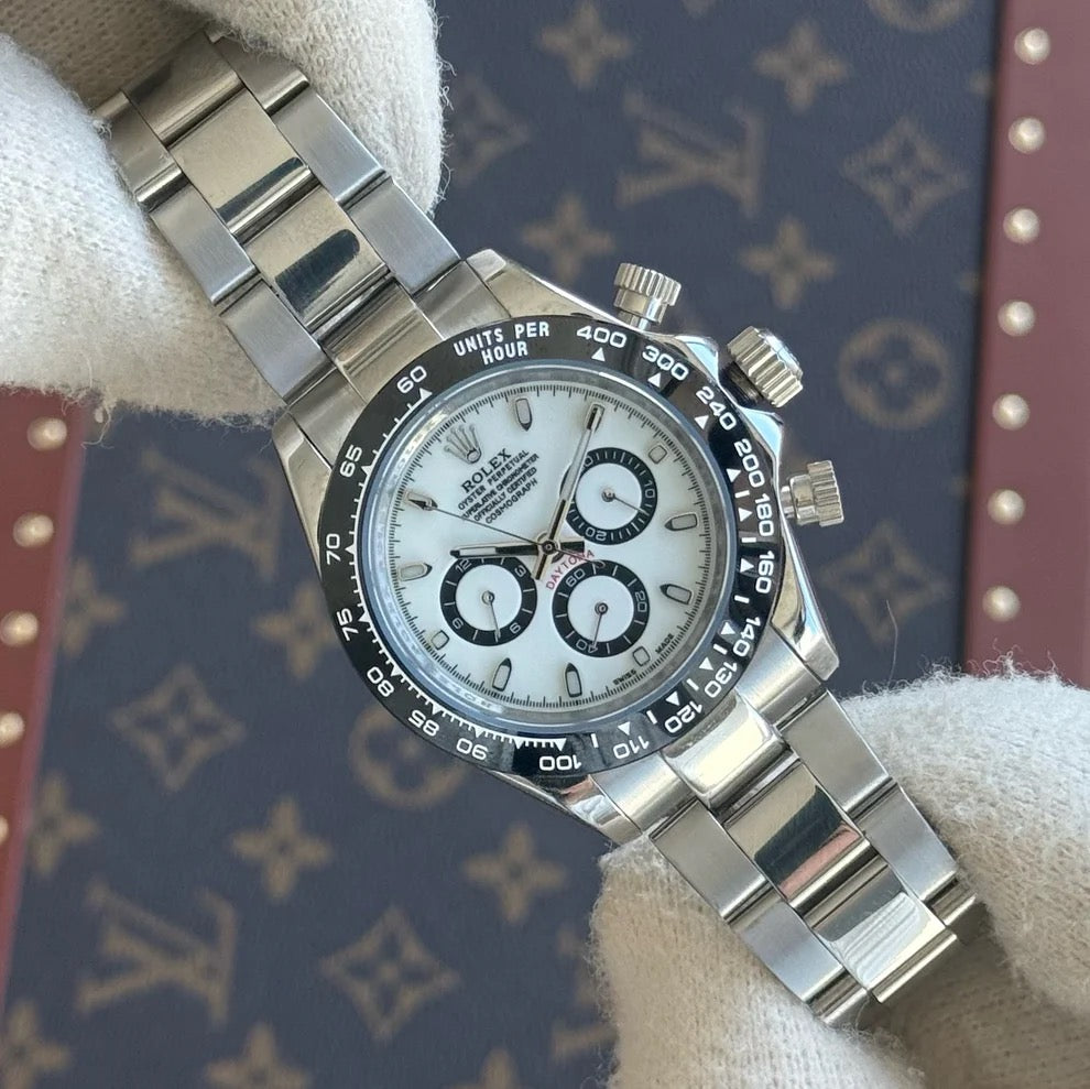 Daytona "Panda" Oystersteel – White Dial Oyster