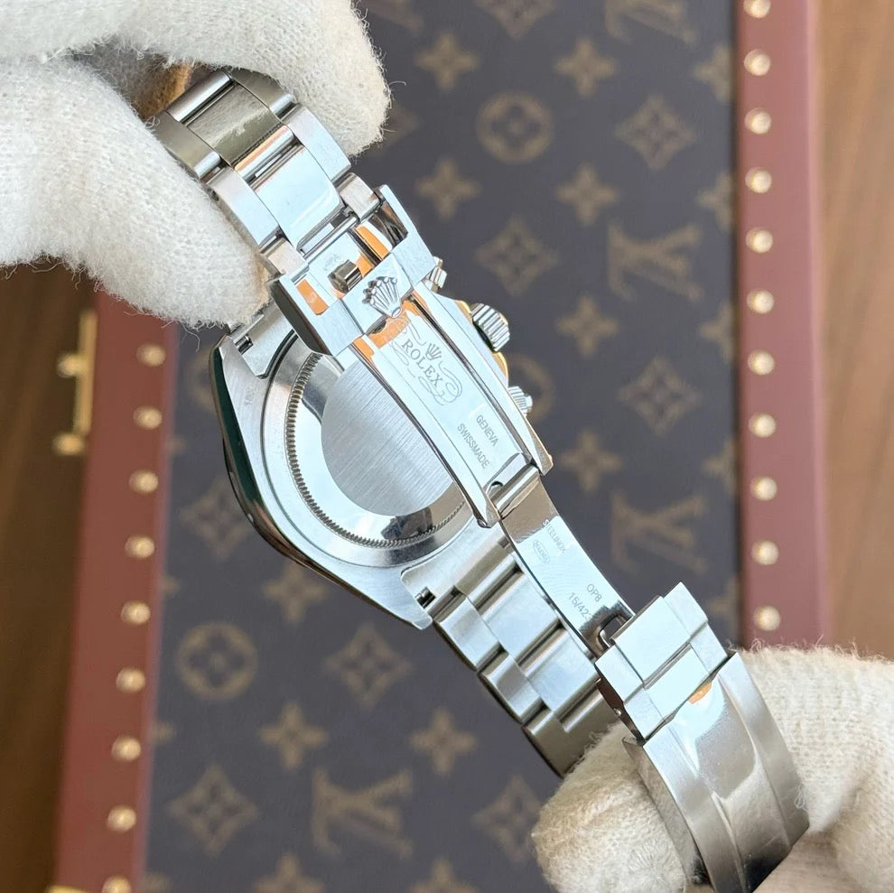 Daytona "Panda" Oystersteel – White Dial Oyster