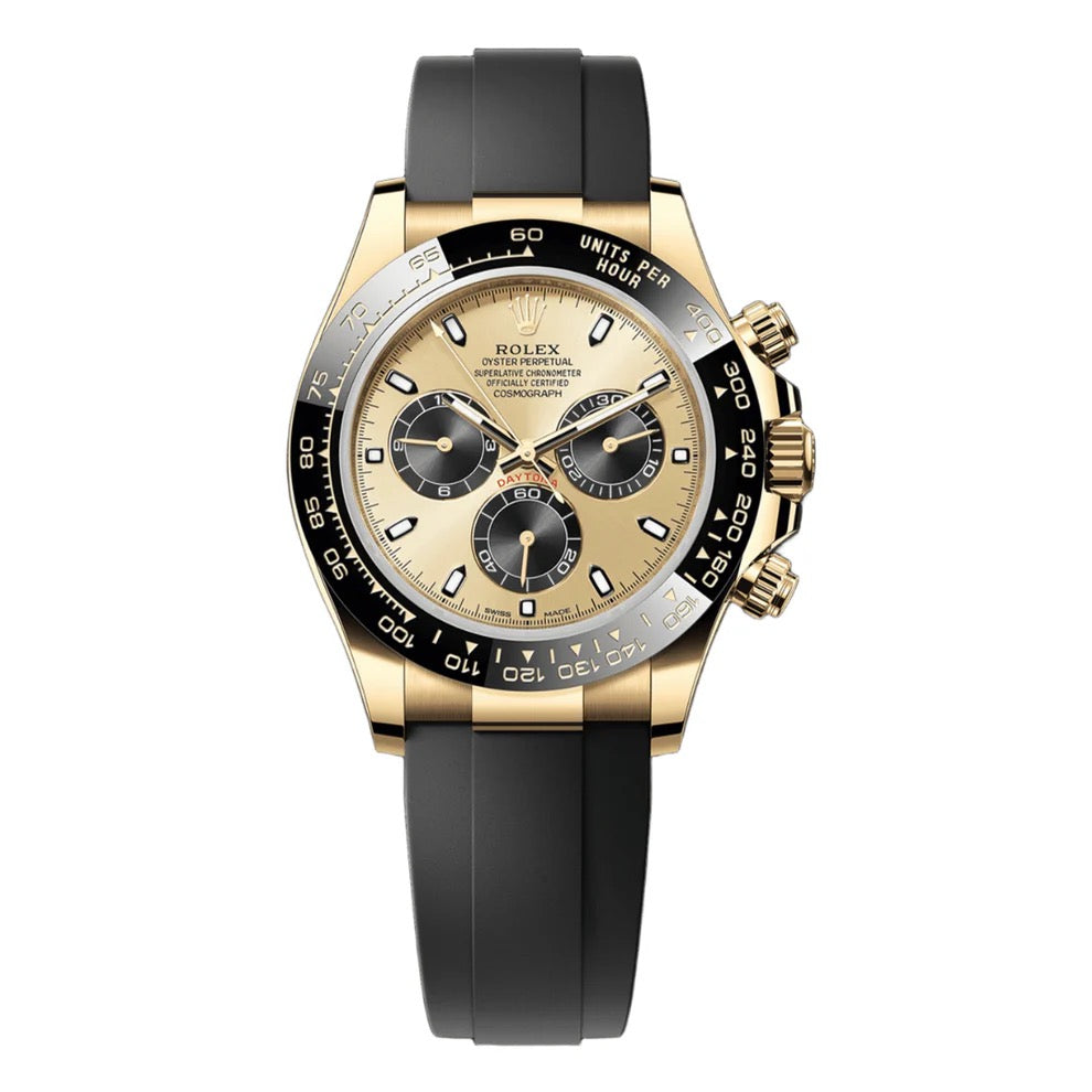 Daytona "Pikachu" Yellow Gold – Yellow Dial Oysterflex