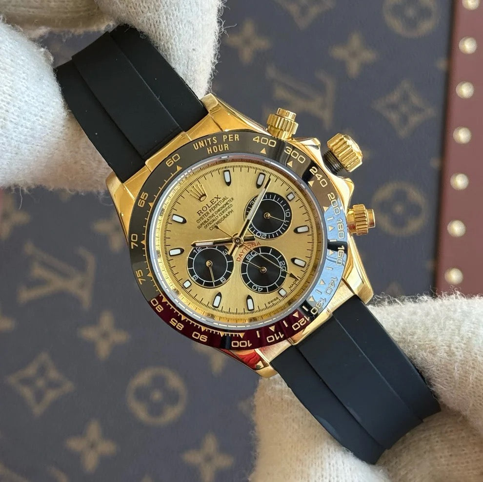 Daytona "Pikachu" Yellow Gold – Yellow Dial Oysterflex