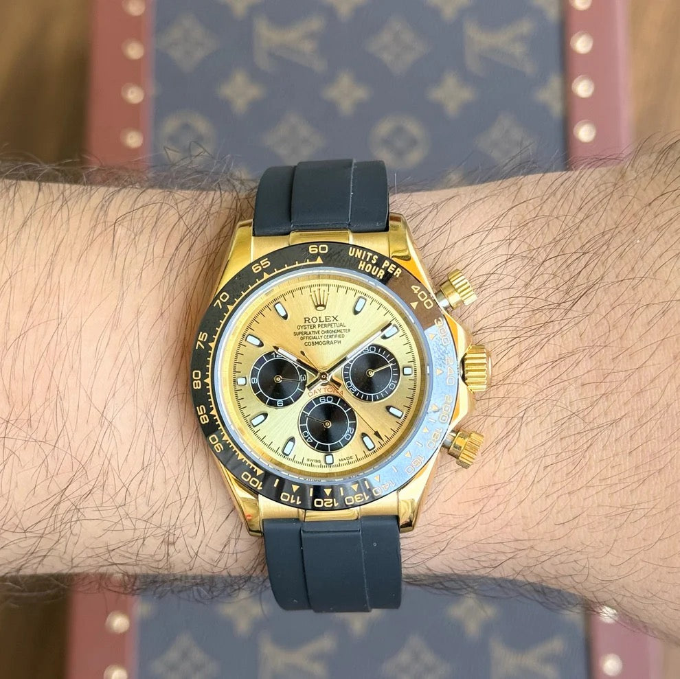 Daytona "Pikachu" Yellow Gold – Yellow Dial Oysterflex