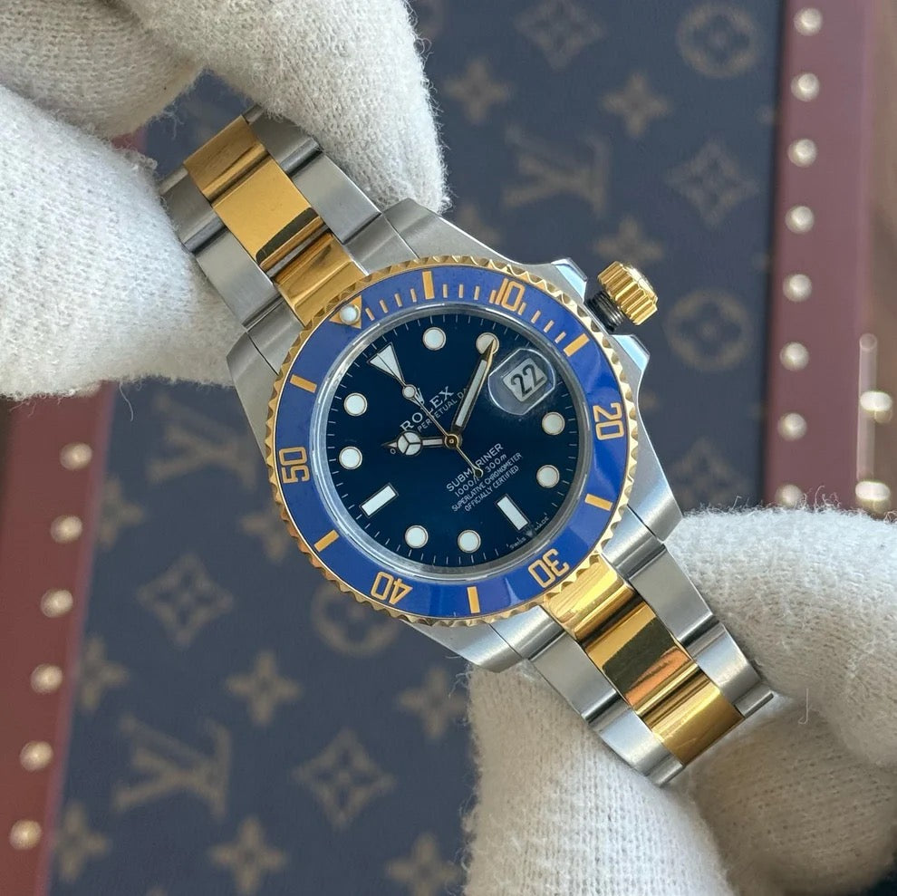 Submariner "Bluesy" Rolesor – Blue Dial Blue Bezel Oyster Date