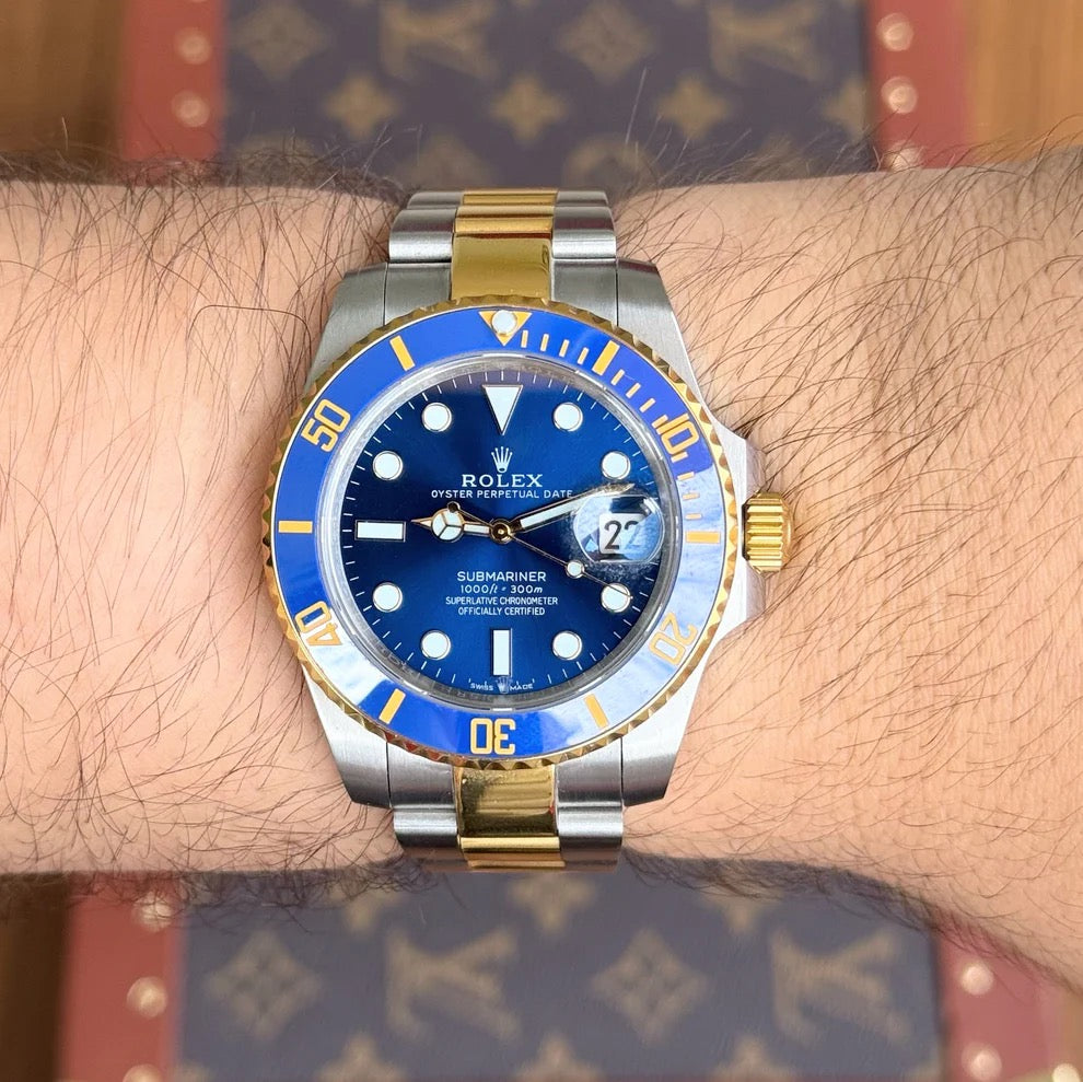 Submariner "Bluesy" Rolesor – Blue Dial Blue Bezel Oyster Date