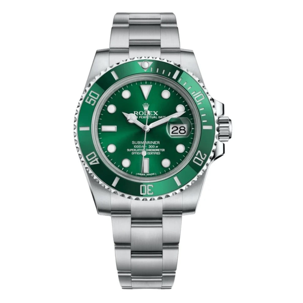 Submariner "Hulk" Oystersteel – Green Dial Green Bezel Oyster Date
