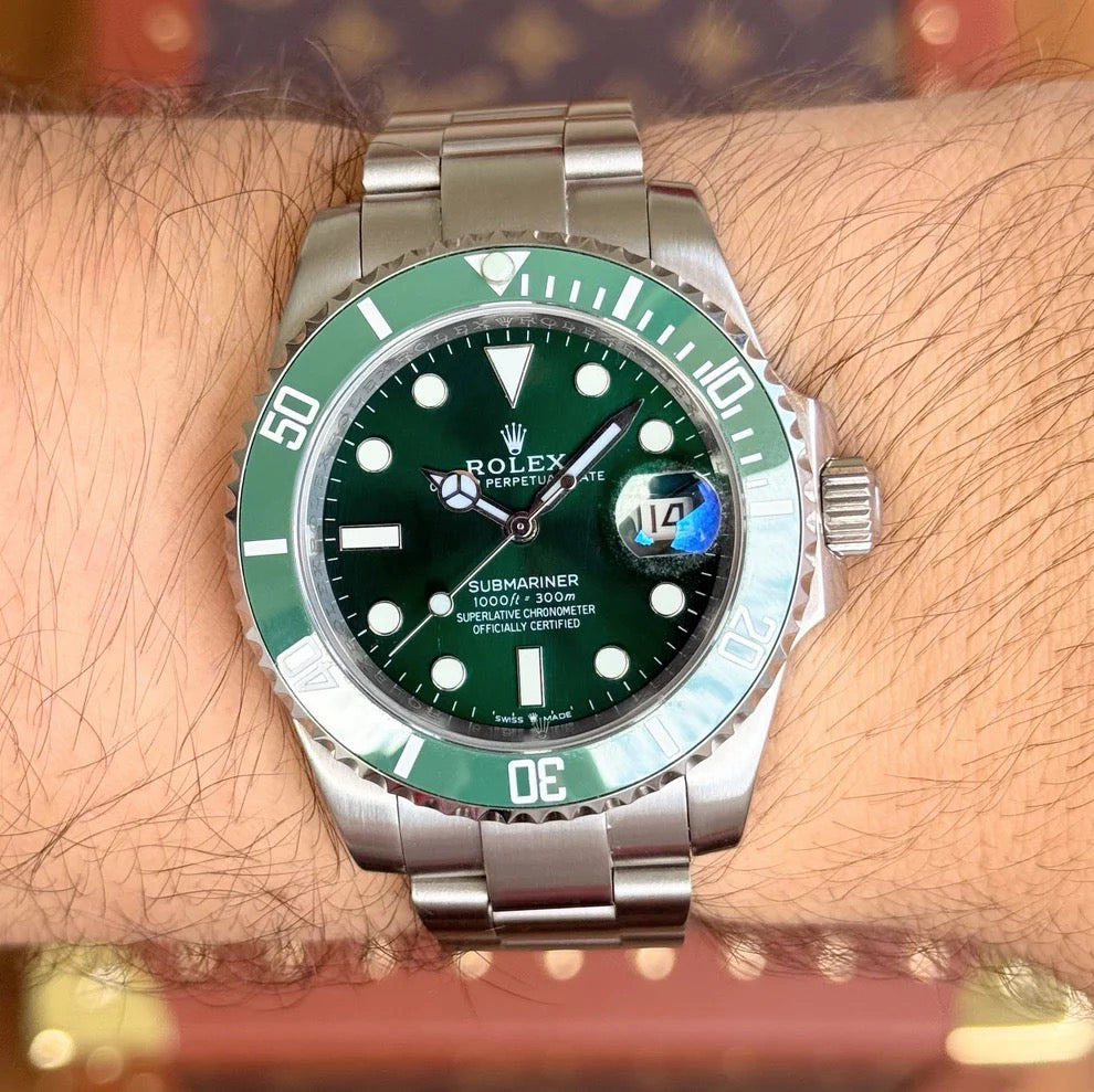 Submariner "Hulk" Oystersteel – Green Dial Green Bezel Oyster Date