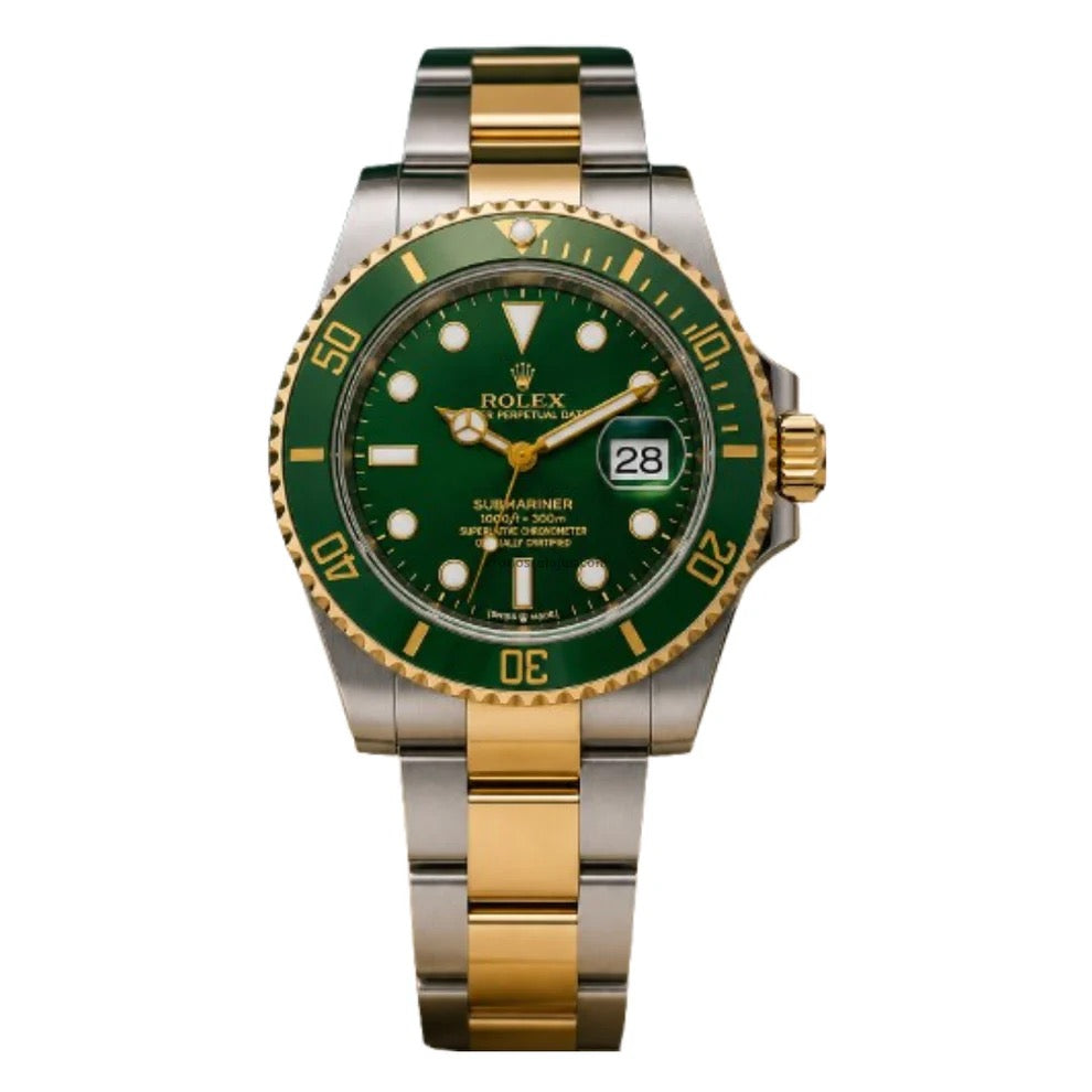 Submariner Rolesor – Green Dial Green Bezel Oyster Date Type Rolex