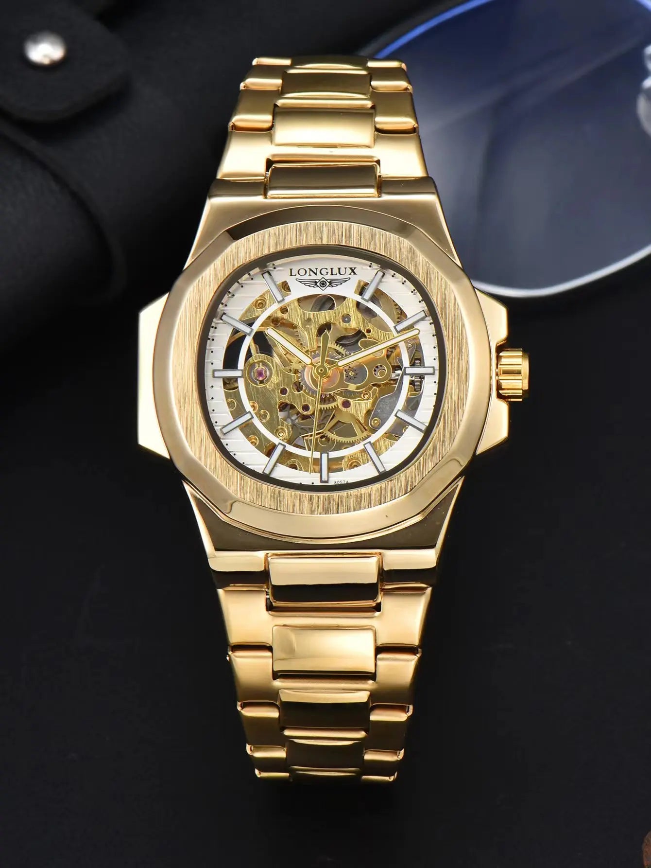 LONGLUX Skeleton Watch