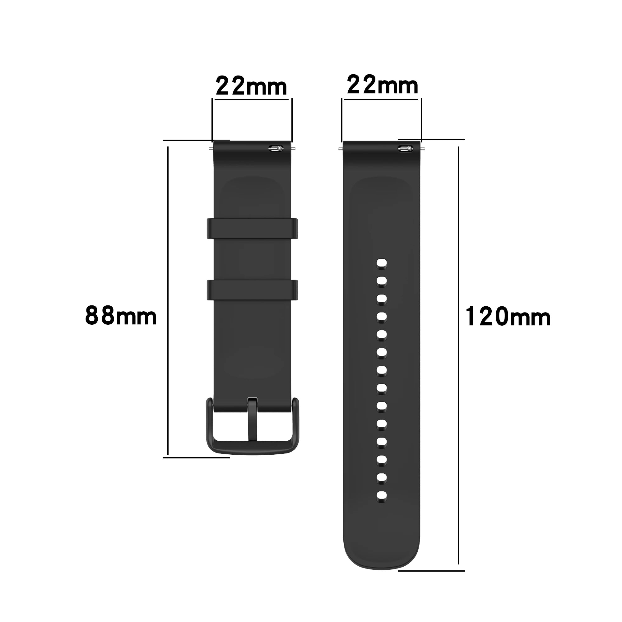 FlexFit Sport Silicone Watch Band