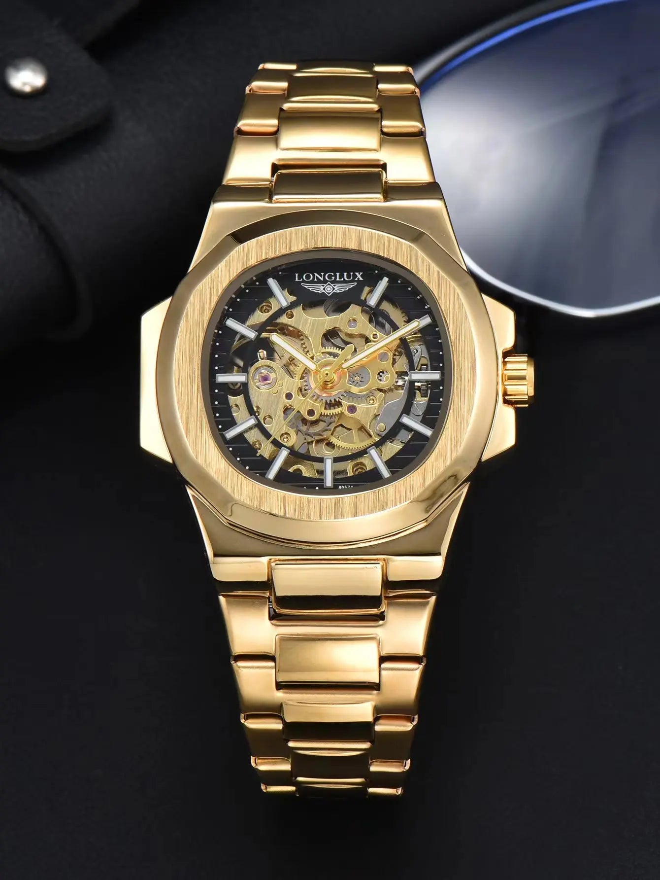 LONGLUX Skeleton Watch