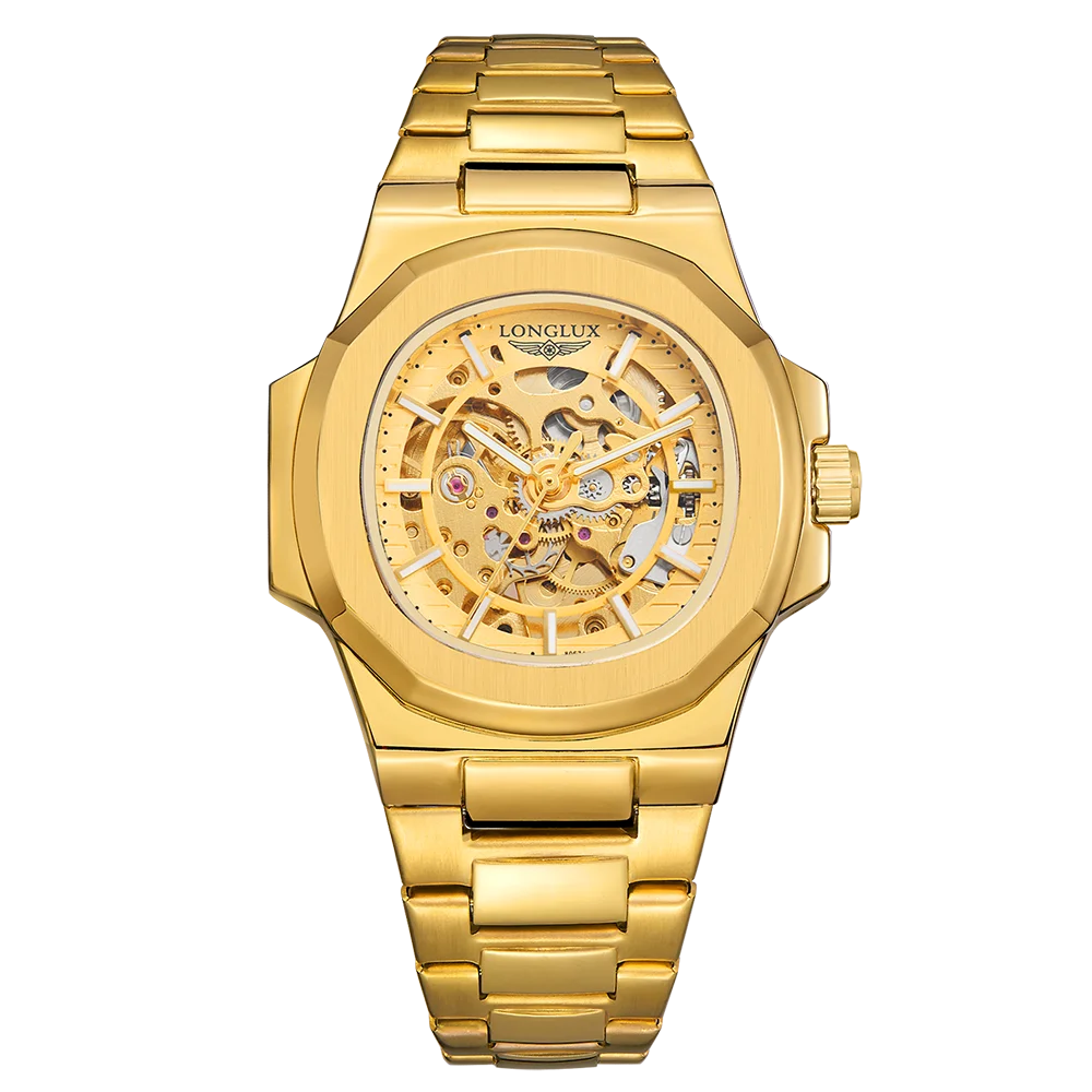 LONGLUX Skeleton Watch