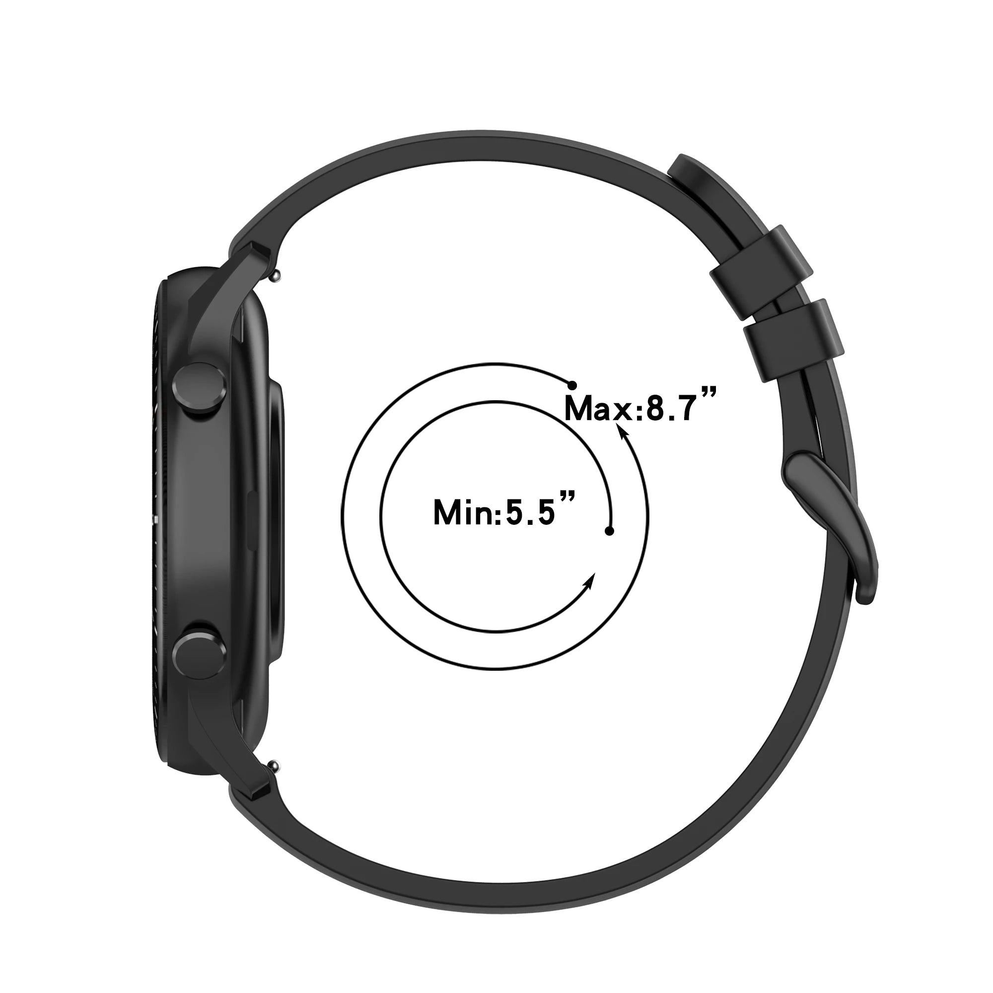 FlexFit Sport Silicone Watch Band