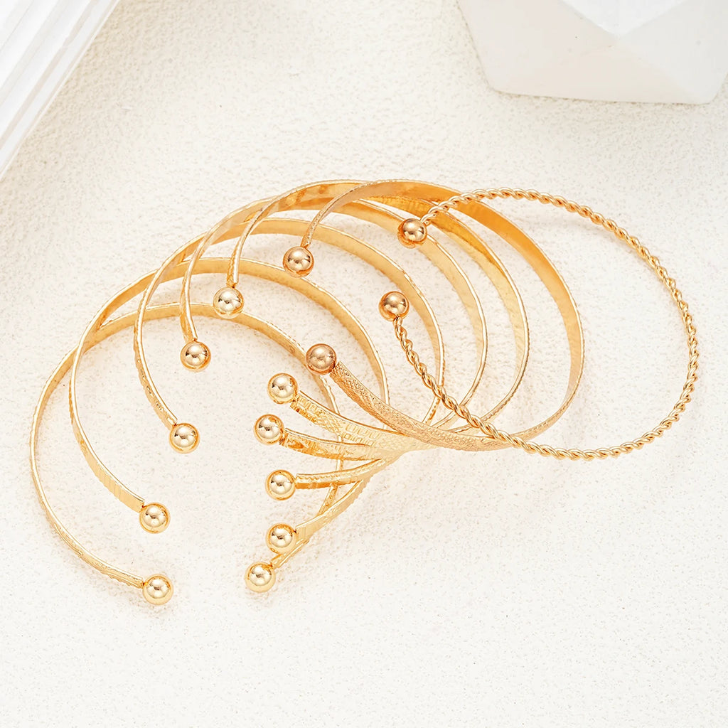 Rebel Heart Gold Bracelet Set