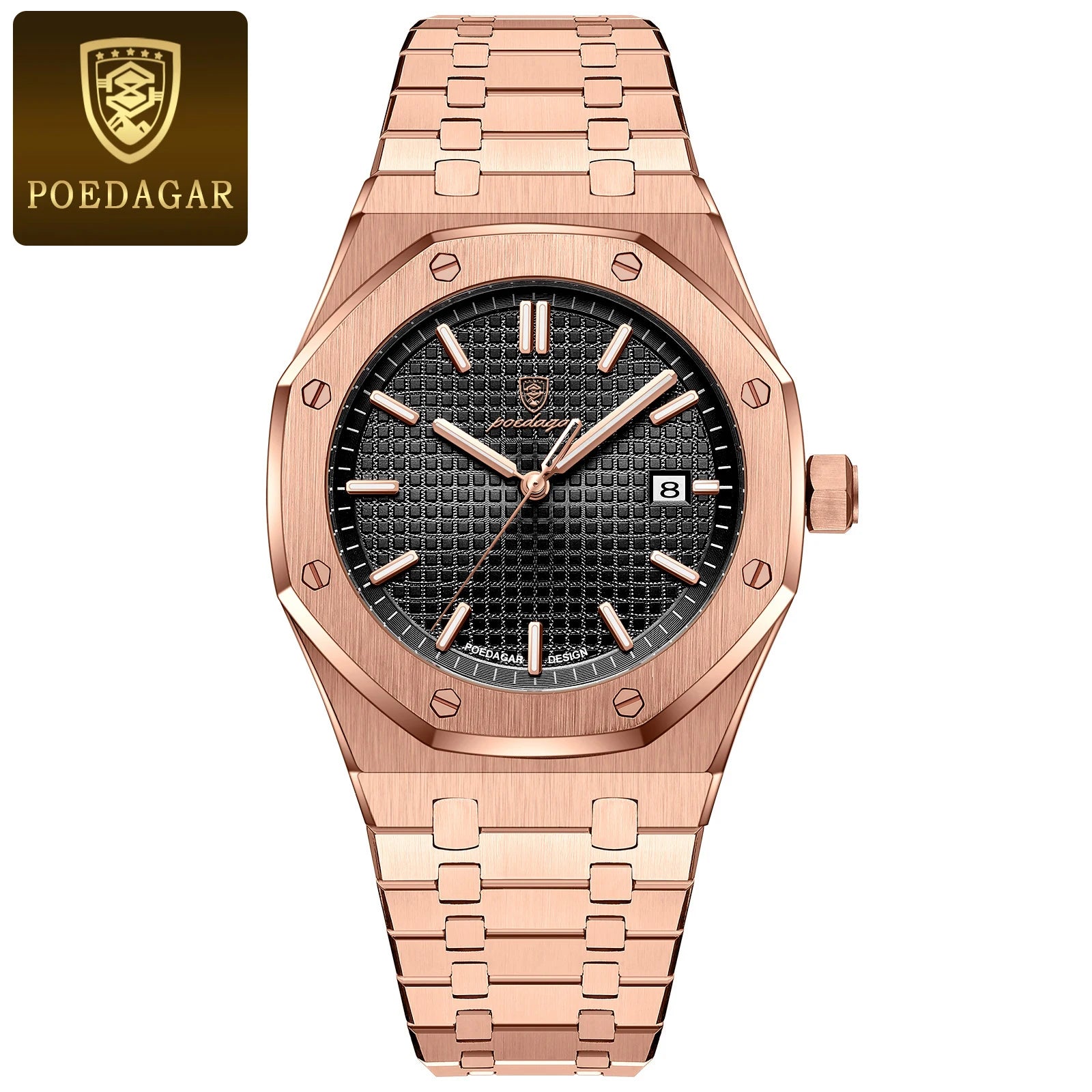 POEDAGAR Elite Luxury Quartz Watch