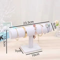 Jewelry Chain Hairband Watch Necklace Bracelet Display Stand Rack Holder T-bar Bracelet Display Stand Holder Watch Display